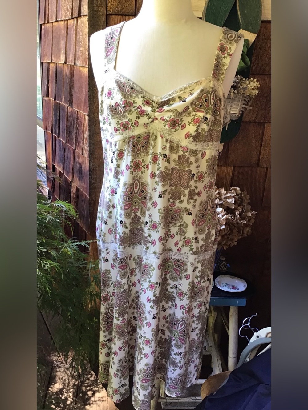 Retro Nicole Miller Slip Dress